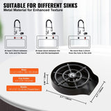 VEVOR Glass Rinser 10-Hole 360 Rotating Stainless Steel Washer ABS Cup Holder V952-TMAZSXBQ304BO2L89V0