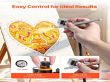 Airbrush Kit, 1/6 HP, Air Brush Kit with Air Compressor, Dual-Action Professional Airbrushes with V952-JCBTZ2G3AGWQ5IX0E001V3
