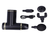 Home Mini Massager Equipment Body Muscle Stimulator with 8 Speed for Muscle FitnessBlack V1294-YM0721-3113210058211