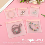 50-Pack Clear Jewelry Storage Bags, Water Resistance, Lightweight and Portable, for Trinket Key V1366-AZ2-W-15148