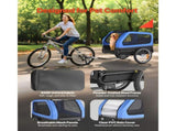 Dog Bike Trailer, Supports up to 40 kg, Pet Cart Bicycle Carrier for Small & Large Dogs, Easy V952-TCSCWZXCTC88AW1LH001V0