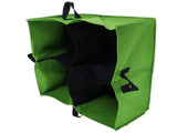 4-Grid Environmentally Friendly Seedling Bag NonWoven Square Plant Growth Bag for Outdoor V1294-YM0901-3111210137311
