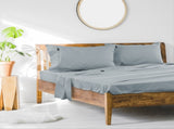 1000TC Cotton Rich SHEET SET - KING SINGLE V441-SS4056BLUKS