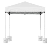 Instahut Gazebo 2x2m Outdoor Patio Garden Marquee Shade w/ Base Pods White GAZEBO-T-2X2-F-EC-WH-BASE