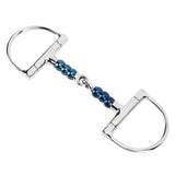 Horse Bit Stainless Steel 125mm Anti Biting Horse Mouth D Ring Snaffle Bit for Horse Farm V1294-YM0706-3111230208711
