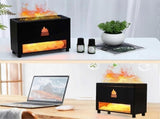 Steam Humidifier, Black Air Humidifier for Bedroom V1263-JX-3808