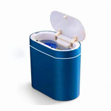 CARLA HOME 7L Automatic Trash Bin with Lid, Motion Sensor Garbage Can Blue V178-36564