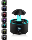 Aromatherapy Humidifier - Umbrella Humidifier - 300ml Rotating Humidifier for Bedroom with Remote V1188-MS-313-0619