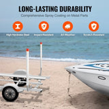 Boat Guide, 1.57M with LED Light Guide Poles, 2PCS Rustproof Galvanized Steel V952-CTCDGDLX60YC6XY06V0