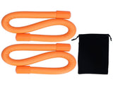 Yoga Weight Ring Elastic Adjustable Durable Household Unisex Wrist Weights for Sports RunningOrange V1294-YM0901-3117210148311