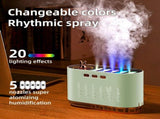 USB Humidifier with Digital Humidity Display, 700ML Portable Cool Mist Humidifier for Bedroom Office V1369-AZ3-W-12581