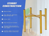 Metal Plant Stand Adjustable Indoor V63-916221
