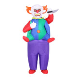 Inflatable Clown Costume Adult Suit Blow Up Party Fancy Dress Halloween Cosplay HALO-INF-CLOWN