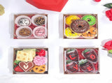 100Pack 4x4x2.5 Inches Charcuterie Boxes with Clear Lids - Bakery, Chocolate Covered Strawberries, V1258-DP02-C-2984