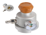 Soda Maker Adapter Aluminum Corrosion Rust Resistance CO2 Refill Connector with Pressure Gauge 8mm V1294-YM0626-3113220314911