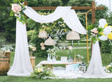 Wedding Decoration Arrangement Veil Arch Veil Background Veil Wedding Arch Drapery V1294-YM0523-220422LD02-1