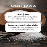 2Kg Sodium Citrate Powder - Trisodium Food Grade Salt Acid Preservative V238-SUPDZ-31300610457680