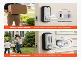 Mechanical Keyless Entry Door Lock, 2.0 Code Upgrade, 4-7 Digits Code, Single-Sided Push Button V952-JXMMSYSQXQRSNIU67001V0