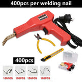 Plastic Welder Garage Tool Hot Staple Staplers Bumper Repair Welding Machine Kit V201-DP240157SET