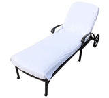 Chaise Lounge Cover - Cotton Chaise Lounge Covers Cotton Cloth Beach Chair - Fitted Beach V1366-AZ2-W-08550
