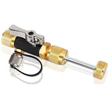 HVAC Valve Core Removal Tool, 1/4 Inch Vacuum-Rated Valve Core Removal Tool,Works with All V1370-AZ4-07646