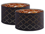 2pcs Lamp Shades,Drum Lampshades V1192-AZ-W-28701