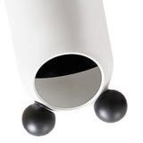 Trash Can Inclined Opening Large Capacity Modern Look Thickened Garbage Bin for Kitchen Bathroom V1294-YM0626-3117220287511