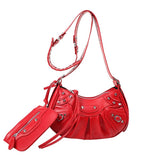 Shoulder Bags for Women, Crocodile Effect Retro Faux Leather Classic Clutch, PU Leather Bag V1370-AZ4-06748