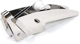 AISI 316 Stainless Steel Hinged Self-Launching Bow Anchor Roller with pivoting Dual-Roller 16.5'' V1259-DP01-A-1316