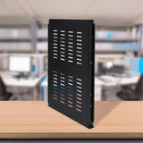 1U Sliding Server Rack Shelf 26 Inch Deep Vented for 19 Inch Cabinet V63-932021