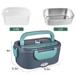 Electric Lunch Box Food Warmer Portable Leakproof Food Heater Car Home Picnic V201-ELB1222GR8AU