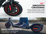 VALK Synergy 7 Electric Scooter, 500W 15Ah, AU Compliant, Motorised eScooter for Adults, Black/Red V219-TRNESCVAS7R