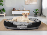 PaWz Waterproof Pet Dog Calming Bed Large PT1151-L-GY