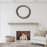 2 Pack Rattan Wreath, 15.74 DIY Wreath Natural Vine Wreath for Front Door, Thanksgiving, Christmas, V1192-AZ-W-17796