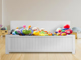 Levede Kids Toy Box Storage Chest Cabinet TB1023-WH