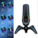 USB Gaming Microphone - Plug-and-Play Computer Condenser Mic V1263-JX-3696