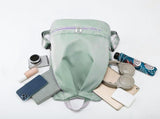 Gym Swim Backpack With Shoe Compartment, Wet Dry Separation Foldable Travel Sports Bag For Women, V1237-ZY-807-214