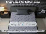 Giselle Bedding 34cm King Single Mattress Hybrid, Pocket Spring Bed Mattress MATTRESS-B-TT34-KS