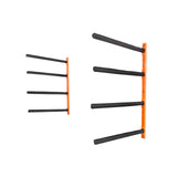 Wall Kayak Rack, 4-Capacity Wall Mounted Kayak Holders for Kayak Canoe Paddle Board, Kayak V952-BGS4G0000000MMS6PV0