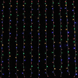 LED Curtain Lights 6mx3m 600 Multi-Color V720-XL0925
