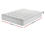 Giselle Bedding Queen Mattress Topper 5cm Coral Fleece TOPPER-FLEECE-5-Q