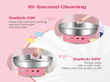 Electric Cotton Candy Machine, 1000W Commercial Candy Floss Maker with 52cm Stainless Steel Bowl, V952-TSDRMHTJFSWGMOD1VV3