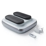 FORCE Portable Electric Circulation Leg Trainer Exerciser Machine With Remote Control Silver V891-ZY-LEGTRS-X1