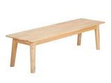 Levede 1XDining Chairs Bench Chair Seat Nature CH1066-NT