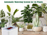 Smart Automatic Plant Watering Irrigation System with Timer, Rechargeable Battery, Dual Spray & V1341-ZY-3XCV6R4H-WATERFOR8PLANTS