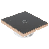 Wireless Light Switch 1Gang 20A Zigbee V3.0 Touch Control Wall Panel 95/AC V1294-YM0901-3114210036311