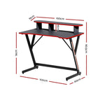 Artiss Gaming Desk Computer Desks 100CM GTABLE-B-100-BK