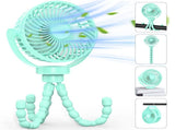 Baby Stroller, Portable with LED Lights, Mini Desk Hanging Battery Rechargeable Personal V1370-AZ4-01024