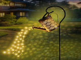 Solar Watering Can Lights, Large Metal Hanging Solar Lanterns, Outdoor Waterproof Garden Decor for V1192-AZ-W-30016