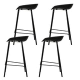 Artiss 4x Bar Stools Kitchen Counter Stools Metal BA-BB-BAR-8319-BKX4